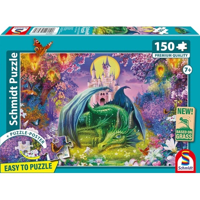 Schmidt Spiele Детски пъзел Schmidt от 150 части - Малък дракон (56577)