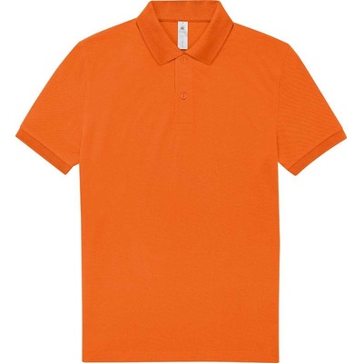 B&C My Polo 210 Piqué polo tričko oranžové pure