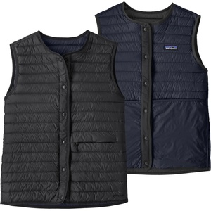 Patagonia Дамски пухен елек Patagonia Women's Lightweight Reversible Down Sweater Vest Down vest - Black (132-1802-0114)