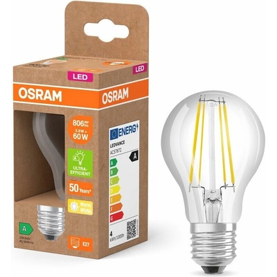 Osram LED žiarovka klasik, 3,8 W, 806 lm, teplá biela, E27, 4099854236754