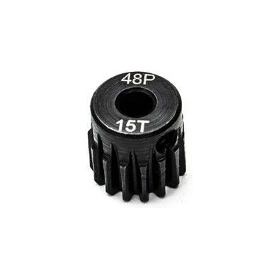 KONECT Ocelový motorový pastorek 15 zubů modul 48DP s 3,17 mm vrtáním
