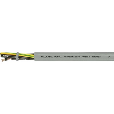Helu PURö-JZ 22119-1000 riadiaci kábel 5 G 0.75 mm² 1000m sivá