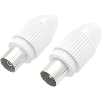 Hama Коаксиален комплект, мъжко/женско, захващане тип скоба (hama-205212)