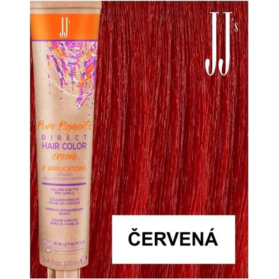 JJ Direct Barva Hell Fire Červená 100 ml