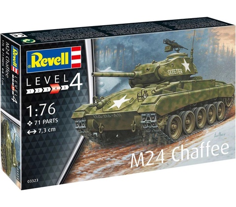 Revell M24 Chaffee 1:76