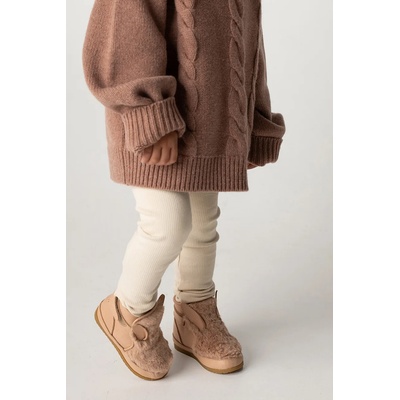 Donsje Детски велурени зимни обувки Donsje Roumi Shoes Fluffy Bunny (1500902.)