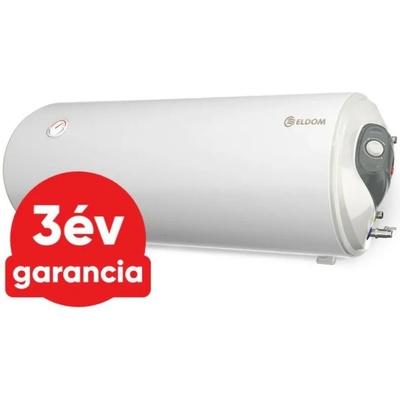 КОМБИНИРАН БОЙЛЕР eldom 120 Л, С ДЯСНА СЕРПЕНТИНА, ХОРИЗОНТАЛЕН, ЕМАЙЛИРАН - wh12046rsr