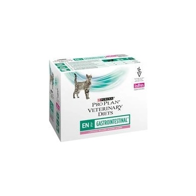 Purina PPVD Feline EN Gastrointestinal losos kapsička salmon 10 x 85 g