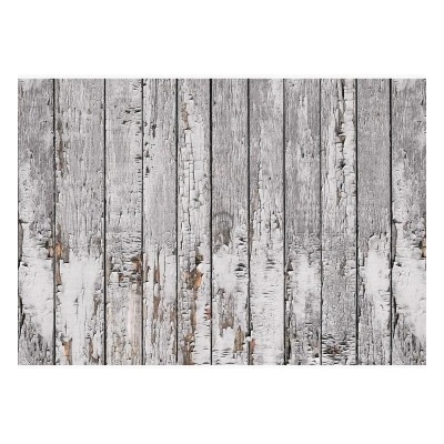 FT6338 Vliesová fototapeta Drevený obklad pálené drevo, rozmery 250cm x 60cm
