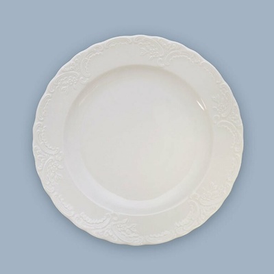Tanier plytký reliéfny Opera 24cm 480g Český porcelán Dubí