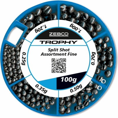 Zebco Oval Split Shot Assortment 170g – Zbozi.Blesk.cz