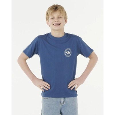 Rip Curl Stapler Tee Boy Light Navy