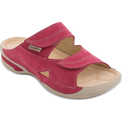 Medistyle pantofle LUCY zdravotní obuv dámská červená