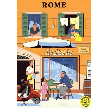 Hachette - Puzzle Roma, Italy - 1 000 piese