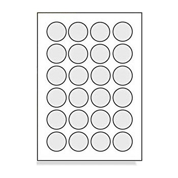 CDRmarket Самозалепващи етикети 40 x 40 mm, 24 етикети A4, 100 листа (R0ECO.4040kA)