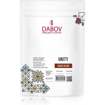 Dabov Specialty Coffee Кафе на зърна Dabov Specialty Coffee Хаус Бленд Unity, 1кг (Unity)
