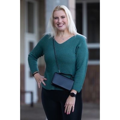 Dámský svetr COCOA korálová – Zboží Mobilmania