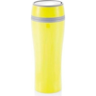XD Design termohrnek s push systémem 400 ml žlutý