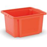 KIS Оранжева пластмасова кутия за съхранение 42x35x23 cm H-Box S - KIS (237302)