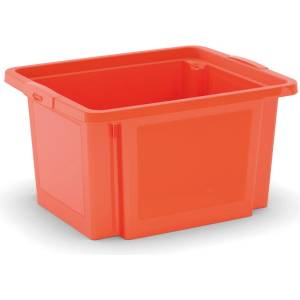 KIS Оранжева пластмасова кутия за съхранение 42x35x23 cm H-Box S - KIS (237302)