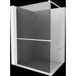 Mexen Kioto+ душ кабина с рафт Walk-in 100 x 200 см, графит, бяла - 800-100-121-20-40 (800-100-121-20-40)