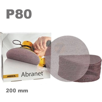 Mirka Abranet Ø 200 mm Grip P80
