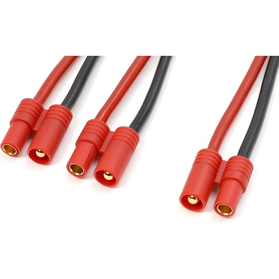 GForce Kabel Y paralelní 3.5mm zlacený 14AWG 12 cm