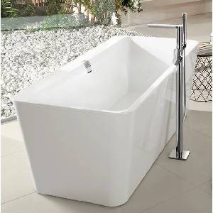 Villeroy & Boch Самостоятелна композитна вана Villeroy&Boch Squaro Edge12 180x80 см Quaryl (UBQ180SQE7PDV-01)