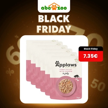 Applaws s tuniakom a krevetami v želé 6 x 70 g