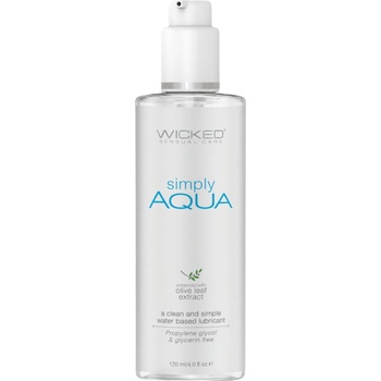Wicked Sensual Care Simple Aqua - 100% веган лубрикант (120ml)