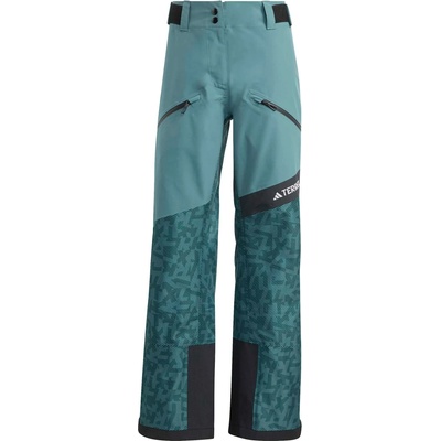 adidas Terrex Дамски ски панталон adidas Terrex Women's Terrex TR Hybrid Primeknit CP+ Pants Ski trousers - Aurora Ivy / Preloved Teal (107-4034-0112)