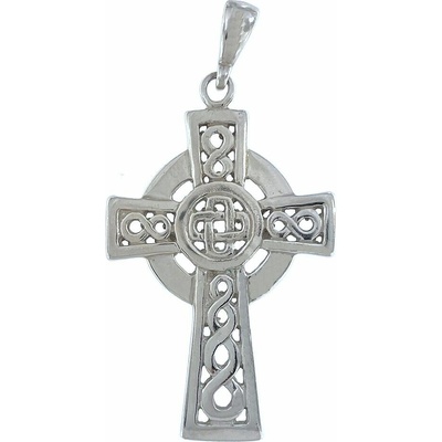 Infinitysilver Stříbrný přívěsek keltský kříž velký 441782