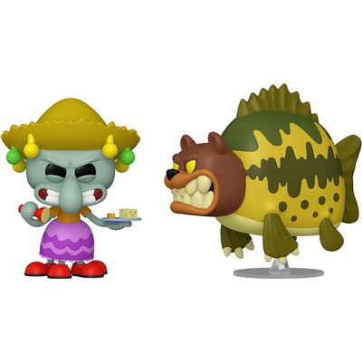 Funko Комплект фигури Funko POP! Animation: SpongeBob SquarePants - Squidward & Sea Bear (112931)