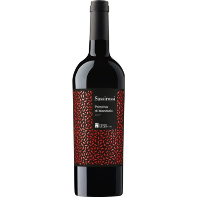 Feudi Salentini Sassirossi Primitivo di Manduria 2023 14% 0,75 l (holá láhev)