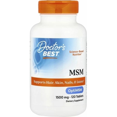 Doctor's Best MSM s OptiMSM 1500 mg 120 tabliet