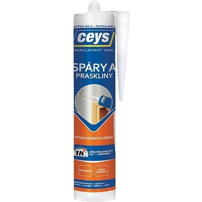 tmel akrylátový spáry a praskliny 280ml BÍ mat. CEYS