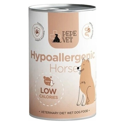 Paka Zwierzaka Pepe Vet Hypoallergenic Horse 400 g