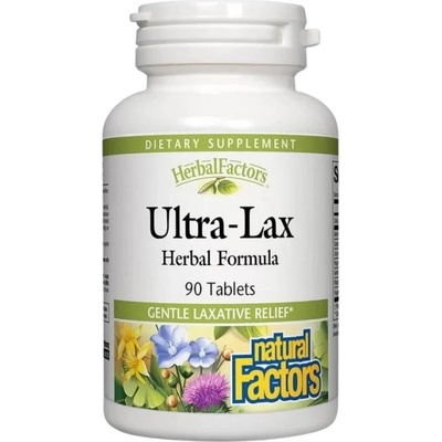 Natural Factors Ultra-Lax [90 Таблетки]