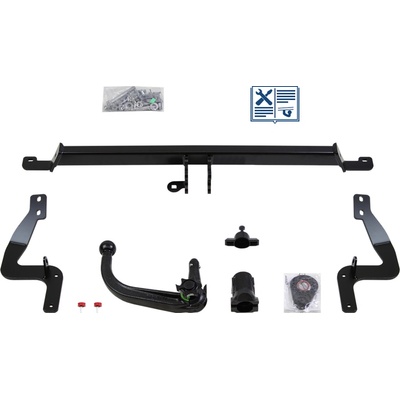 Westfalia tažné zařízení včetně TowTec elektropřípojky - PEUGEOT 2008 I | 130324-11219-1
