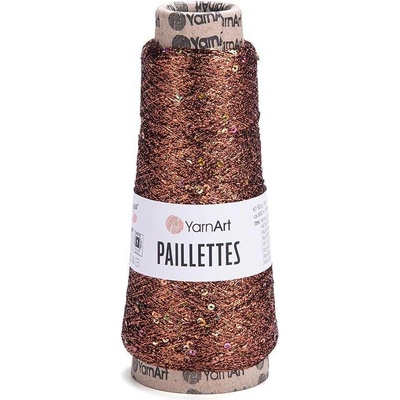 Yarn Art Paillettes 8005 bronzová