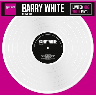 Barry White My Everything Limited Edition White Coloured LP