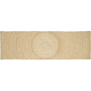 vidaXL Килим за площ Бяло 80 x 200 cm юта (42010715)