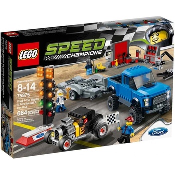 LEGO® Speed Champions 75875 Ford F-150 Raptor a Ford Model A Hot Rod