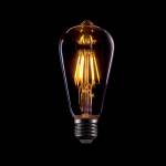 ELMARK ДИМ. led ВИНТИДЖ st64 8w e27 2800-3200k ОПУШ. СТ (99led769sd)