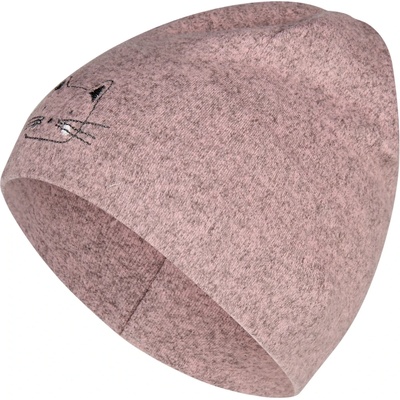 Sterntaler Детска зимна шапка (beanie) Sterntaler Kids' Beanie Cat Beanie - Rosa Melange - размер 41 cm (904-5005-0114)