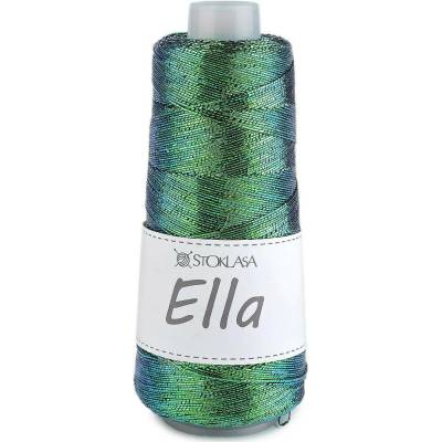 Pletací příze Ella metalická 200 g Varianta: 6 zelená, Balení: 1 ks 62312/162088/289990