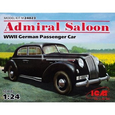ICM ADMIRAL Saloon German WWII Passenger Car 1:24