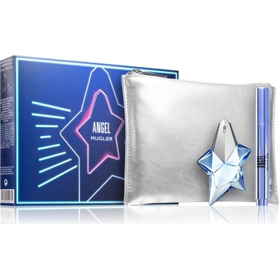 Thierry Mugler Angel EDP 25 ml + EDP pero 7 ml + kozmetická taštička darčeková sada