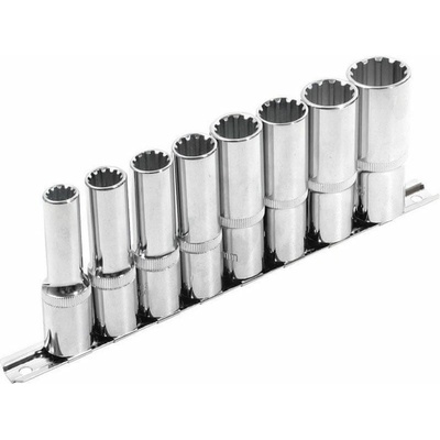 Kľúče nástrčné predĺžené MultiLock 1/2 10-22mm Extol Premium