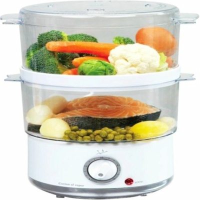 JATA Уред за Готвене на Пара JATA CV200 Бял 400 W 2 x 2.55 x 1.5 cm Пластмаса (8421078029472)